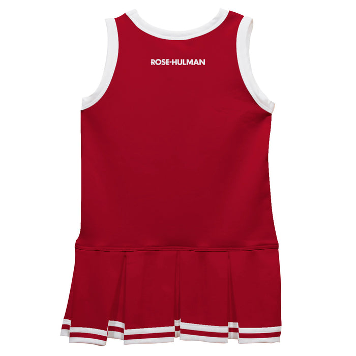 Rose Hulman Fightin' Engineers Vive La Fete Game Day Maroon Sleeveless Youth Cheerleader Dress - Vive La Fête - Online Apparel Store
