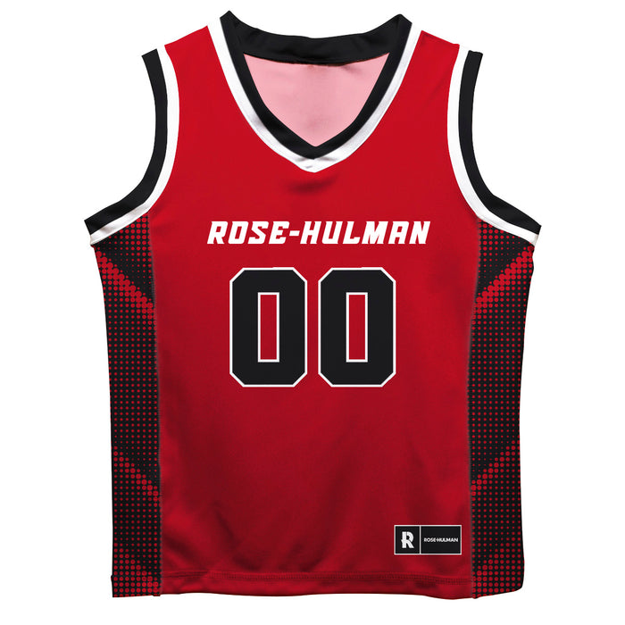 Rose Hulman Fightin' Engineers Vive La Fete Game Day Maroon Boys Fashion Basketball Top