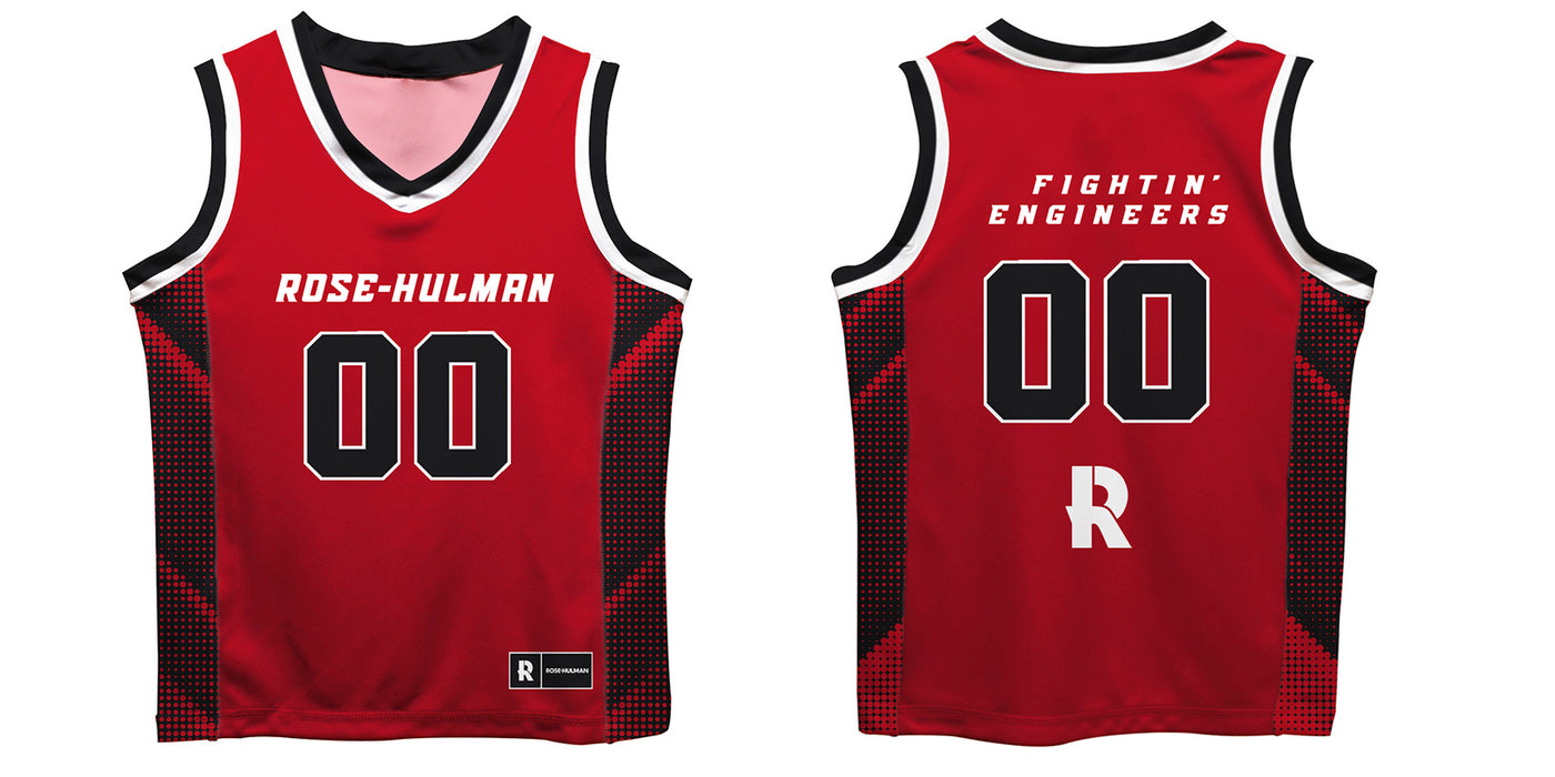 Rose Hulman Fightin' Engineers Vive La Fete Game Day Maroon Boys Fashion Basketball Top - Vive La Fête - Online Apparel Store