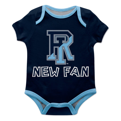 Rhode Island Rams Vive La Fete Infant Game Day Navy Short Sleeve Onesie New Fan Logo Bodysuit - Vive La Fête - Online Apparel Store