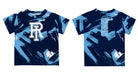 Rhode Island Rams Vive La Fete Boys Game Day Navy Short Sleeve Tee Paint Brush - Vive La Fête - Online Apparel Store