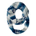 Rice Owls Vive La Fete All Over Logo Game Day Collegiate Women Ultra Soft Knit Infinity Scarf