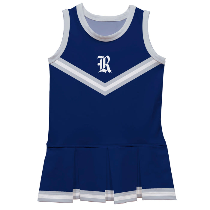 Rice Owls Vive La Fete Game Day Blue Sleeveless Cheerleader Dress