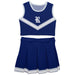 Rice Owls Vive La Fete Game Day Blue Sleeveless Cheerleader Set