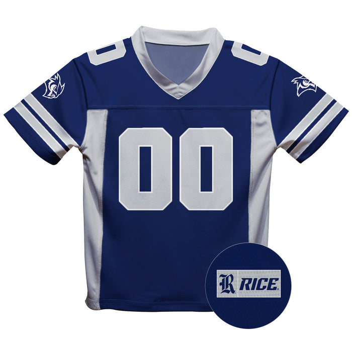 Rice University Owls Vive La Fete Game Day Blue Boys Fashion Football T-Shirt - Vive La Fête - Online Apparel Store