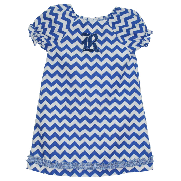 Rice Ruffle Chevron A Line Dress Short Sleeve - Vive La Fête - Online Apparel Store