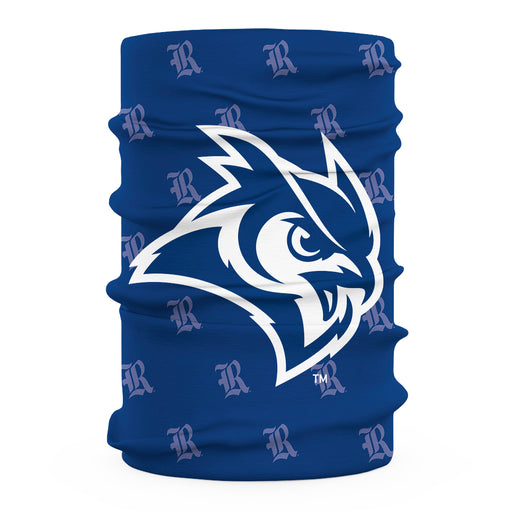 Rice University Owls Neck Gaiter Blue All Over Logo - Vive La Fête - Online Apparel Store