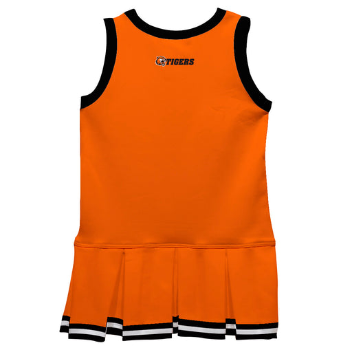 Rochester Institute of Technology Tigers Vive La Fete Game Day Orange Sleeveless Youth Cheerleader Dress - Vive La Fête - Online Apparel Store