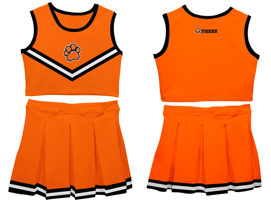 Rochester Institute of Technology Tigers Vive La Fete Game Day Orange Sleeveless Chearleader Set - Vive La Fête - Online Apparel Store