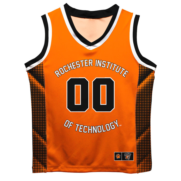 RIT Tigers Vive La Fete Game Day Orange Boys Fashion Basketball Top