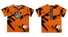 Rochester Institute of Technology Tigers, RIT Tigers Vive La Fete Boys Game Day Orange Short Sleeve Tee Paint Brush - Vive La Fête - Online Apparel Store