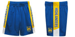 Riverside Highlanders UCR Vive La Fete Game Day Blue Stripes Boys Solid Yellow Athletic Mesh Short - Vive La Fête - Online Apparel Store