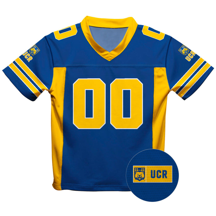 Riverside Highlanders UCR Vive La Fete Game Day Blue Boys Fashion Football T-Shirt - Vive La Fête - Online Apparel Store