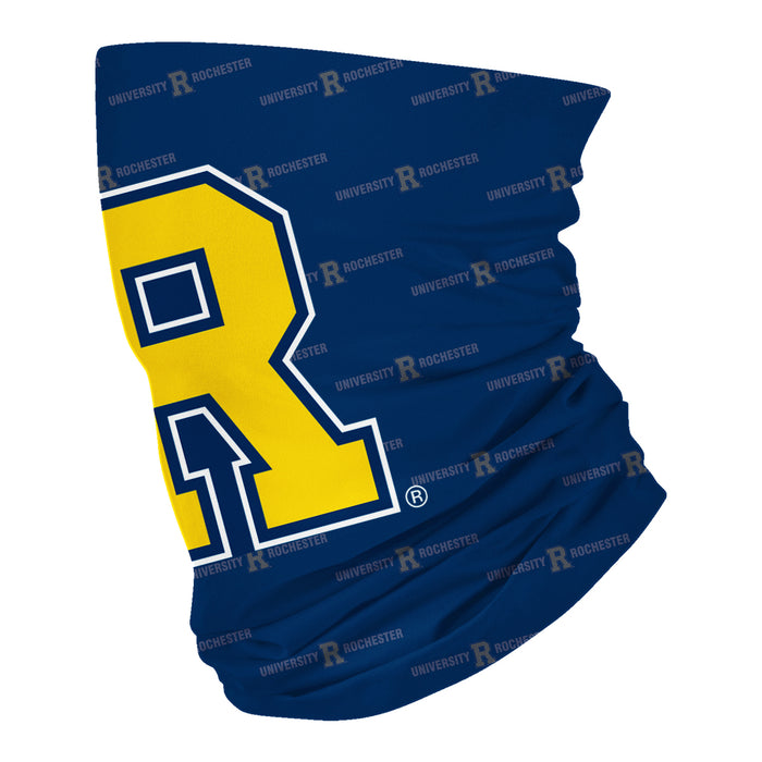 Rochester Yellowjackets Vive La Fete All Over Logo Game Day  Collegiate Face Cover Soft 4 Way Stretch Neck Gaiter - Vive La Fête - Online Apparel Store