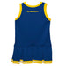Rochester Yellowjackets Vive La Fete Game Day Blue Sleeveless Cheerleader Dress - Vive La Fête - Online Apparel Store