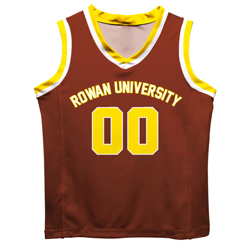 Rowan University Profs RU Vive La Fete Game Day Brown Boys Fashion Basketball Top