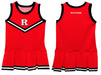 Rutgers State University Scarlet Knights Vive La Fete Game Day Red Sleeveless Youth Cheerleader Dress - Vive La Fête - Online Apparel Store