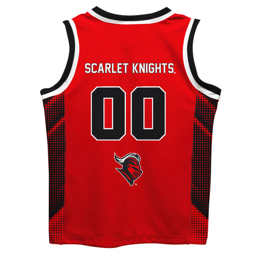 Rutgers State University Scarlet Knights Vive La Fete Game Day Red Boys Fashion Basketball Top - Vive La Fête - Online Apparel Store