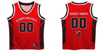 Rutgers State University Scarlet Knights Vive La Fete Game Day Red Boys Fashion Basketball Top - Vive La Fête - Online Apparel Store
