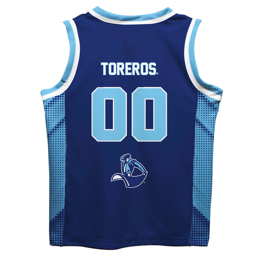 San Diego Toreros Vive La Fete Game Day Blue Boys Fashion Basketball Top - Vive La Fête - Online Apparel Store