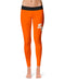 Sam Houston Bearcats Black Waist Orange Leggings - Vive La Fête - Online Apparel Store