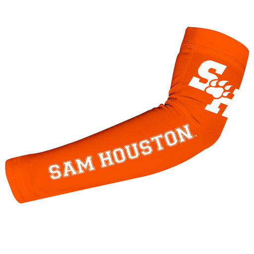 Sam Houston Bearkats Vive La Fete Toddler Youth Women Game Day Solid Arm Sleeve Pair Primary Logo and Mascot