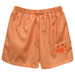 Sam Houston Bearcats Embroidered Orange Gingham Pull On Short