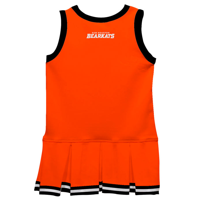 Sam Houston Bearkats Vive La Fete Game Day Orange Sleeveless Cheerleader Dress - Vive La Fête - Online Apparel Store
