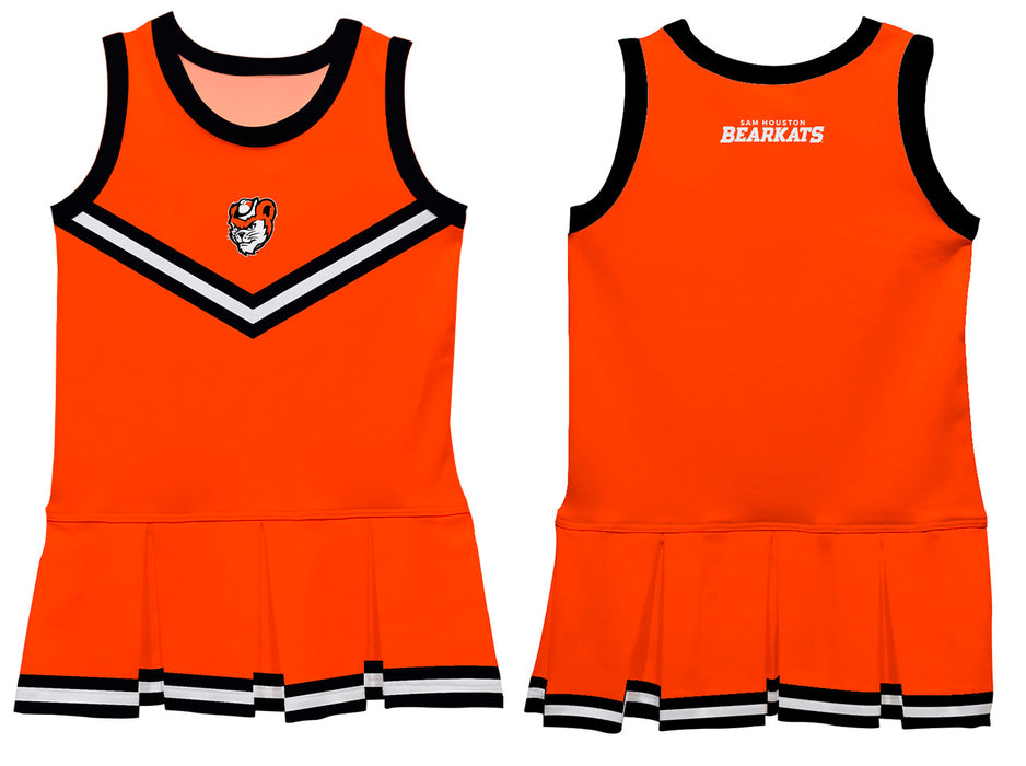 Sam Houston Bearkats Vive La Fete Game Day Orange Sleeveless Cheerleader Dress - Vive La Fête - Online Apparel Store