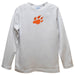 Sam Houston Bearcats Embroidered White Long Sleeve Boys Tee Shirt