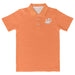 Sam Houston Bearcats Embroidered Orange Stripes Short Sleeve Polo Box Shirt