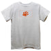 Sam Houston Bearkats Smocked White Knit Short Sleeve Boys Tee Shirt
