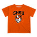 Sam Houston Bearkats Vive La Fete Boys Game Day V2 Orange Short Sleeve Tee Shirt