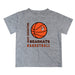 Sam Houston Bearkats Vive La Fete Basketball V1 Heather Gray Short Sleeve Tee Shirt