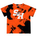 Sam Houston Bearkats Vive La Fete Marble Boys Game Day Orange Short Sleeve Tee