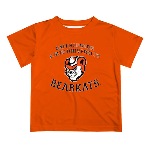 Sam Houston Bearkats La Fete Boys Game Day V1 Orange Short Sleeve Tee Shirt