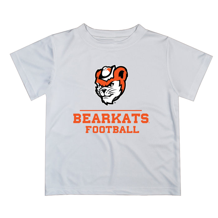 Sam Houston Bearkats Vive La Fete Football V1 White Short Sleeve Tee Shirt
