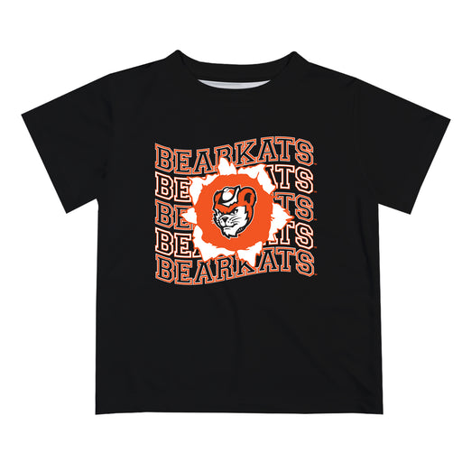 Sam Houston Bearkats Vive La Fete  Black Art V1 Short Sleeve Tee Shirt