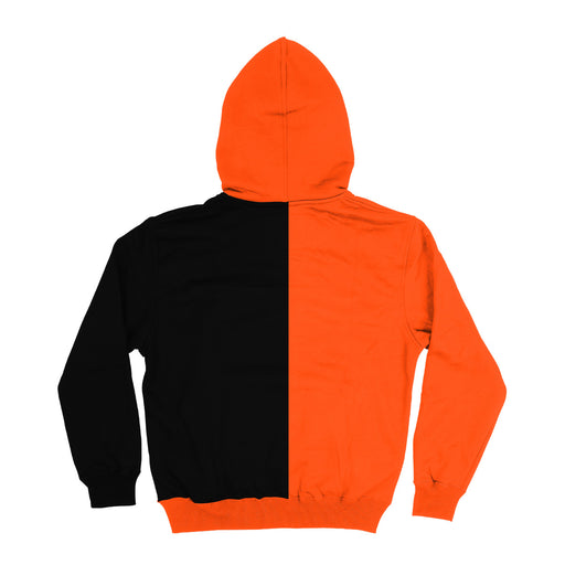 Sam Houston Bearkats Vive La Fete Color Block Womens Orange Black Fleece Long Sleeve Hoodie V2 - Vive La Fête - Online Apparel Store