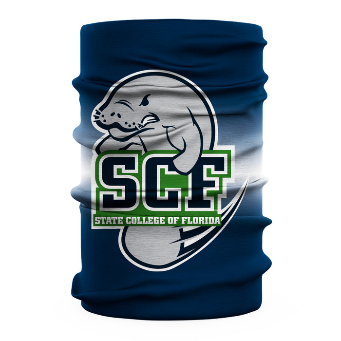 State College of Florida Manatees Vive La Fete Degrade Logo Game Day Collegiate Face Cover Soft 4 Way Stretch Neck Gaite - Vive La Fête - Online Apparel Store