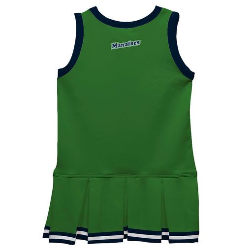 State College of Florida Manatees Vive La Fete Game Day Green Sleeveless Cheerleader Dress - Vive La Fête - Online Apparel Store