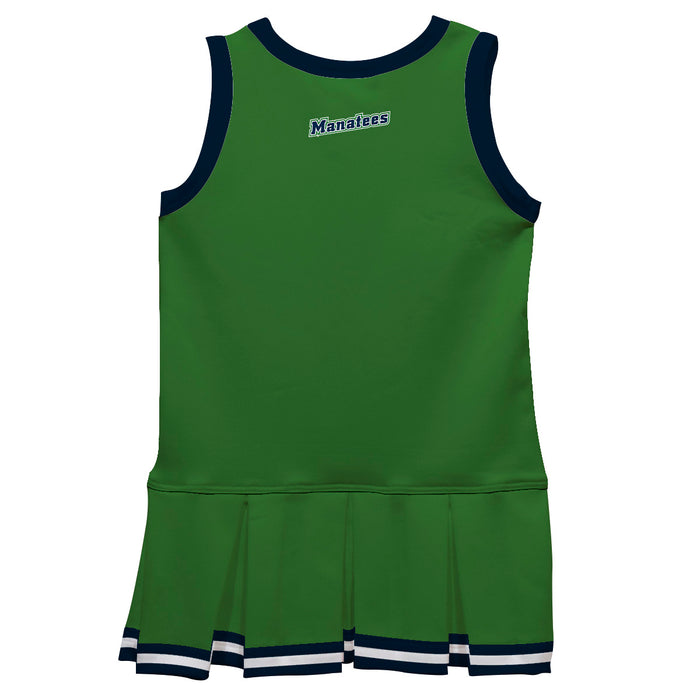 State College of Florida Manatees Vive La Fete Game Day Green Sleeveless Cheerleader Dress - Vive La Fête - Online Apparel Store