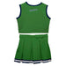 State College of Florida Manatees Vive La Fete Game Day Green Sleeveless Cheerleader Set - Vive La Fête - Online Apparel Store