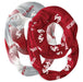 Santa Clara Broncos Vive La Fete All Over Logo Collegiate Women Set of 2 Light Weight Ultra Soft Infinity Scarfs