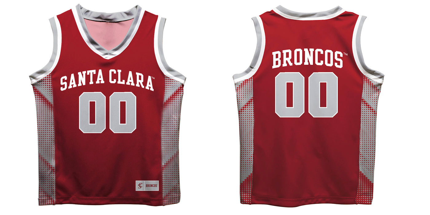 Santa Clara Broncos Vive La Fete Game Day Red Boys Fashion Basketball Top - Vive La Fête - Online Apparel Store