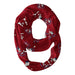 South Carolina State Bulldogs Vive La Fete Repeat Logo Game Day Collegiate Women Light Weight Ultra Soft Infinity Scarf