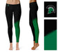 USC Upstate Spartans Vive la Fete Game Day Collegiate Leg Color Block Women Black Green Yoga Leggings - Vive La Fête - Online Apparel Store