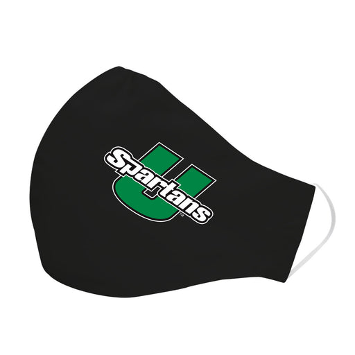 USC Upstate Spartans Face Mask Solid Black - Vive La Fête - Online Apparel Store