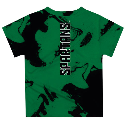 USC Upstate Spartans Vive La Fete Marble Boys Game Day Green Short Sleeve Tee - Vive La Fête - Online Apparel Store
