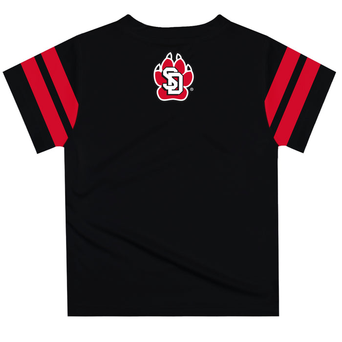 South Dakota Coyotes Black Tee Shirt Short Sleeve - Vive La Fête - Online Apparel Store